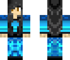 blue girl