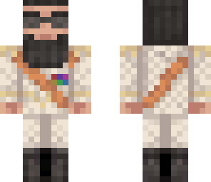 admiral general aladeen with a crappy beard