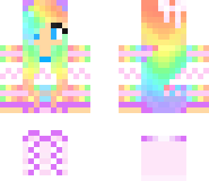 rainbow girl