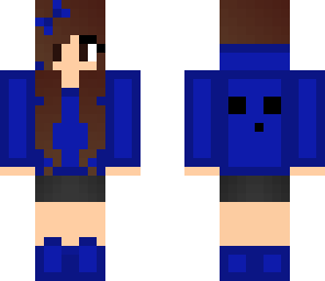 blue slime girl