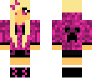 pink creeper girl
