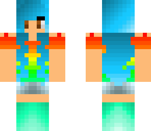 rainbow girl