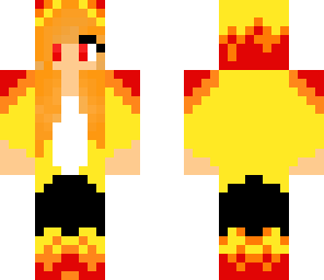 flame girl