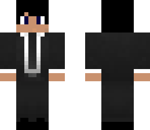 teenager in a suit