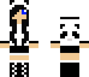 black panda girl