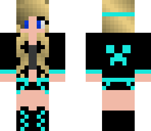 electric creeper girl