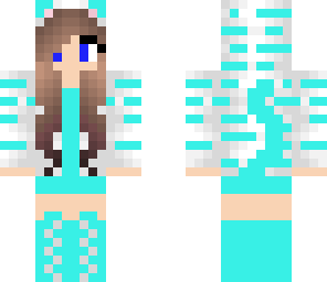 blue girl