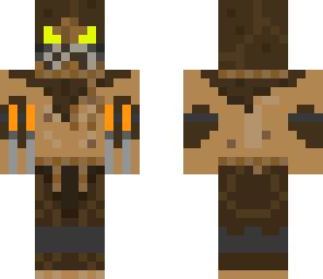 Arkham Asylum Scarecrow Minecraft Skin