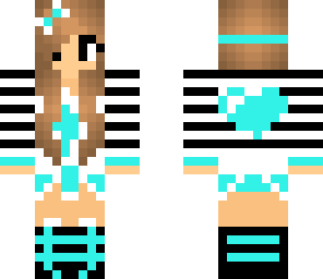 cyan girl