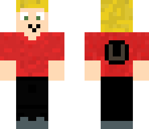 red shirt guy