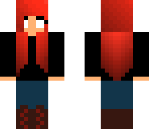 cool herobrine girl