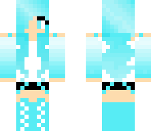 blue girl