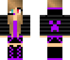 enderman creeper girl