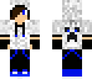 blue hoodie boy