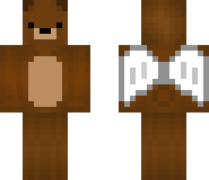 winged bear