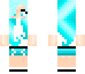 blue girl