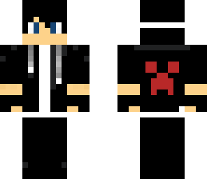 guy in black with red creeper