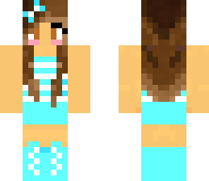 girl in blue