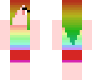 rainbow girl