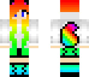 rainbow fox gamer