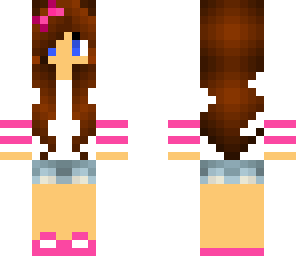 and a pink one