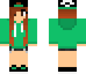 mint green hoodie and hat