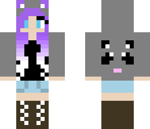 awesome hip panda girl