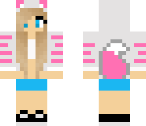 pink hoodie girl
