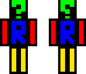 colorful rage gaming skin