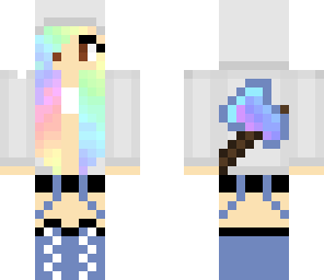 cute lil axe gurl