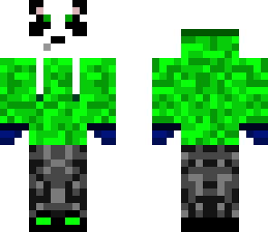 green panda