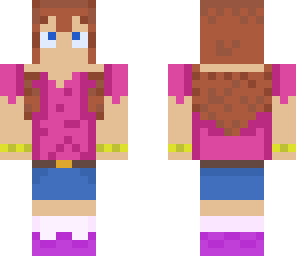 pink headband girl