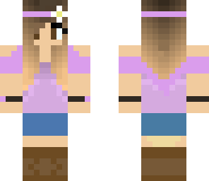 purple girl