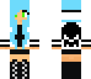 cute skull girl