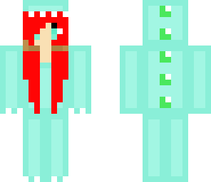 red head dino girl