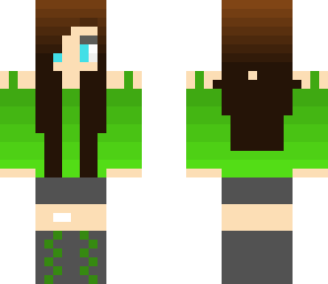 green girl