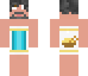 sean with a towel