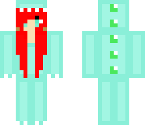 red head dino girl