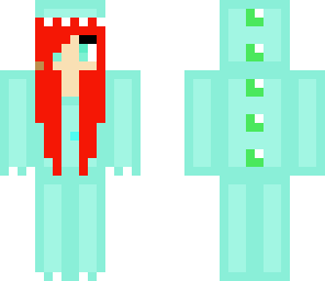 red head dino girl