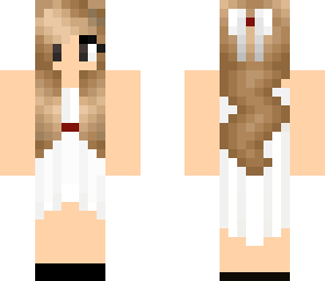 edited white dress