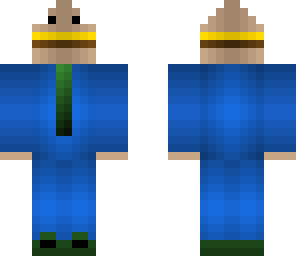hamburger in suit