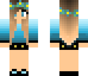 blue girl