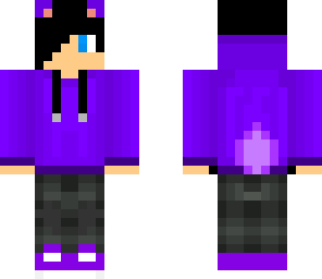 purple rabbit boy