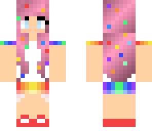 rainbow girl