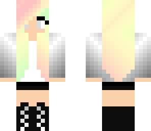 cute rainbow girl