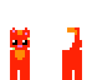firery cat