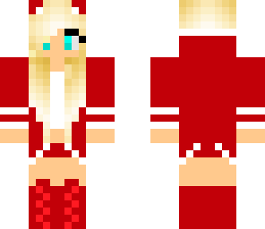 red cat girl