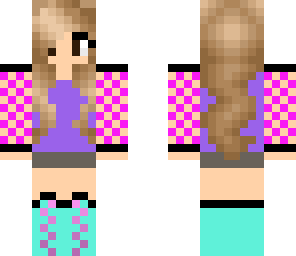 cute edited multicolored girl