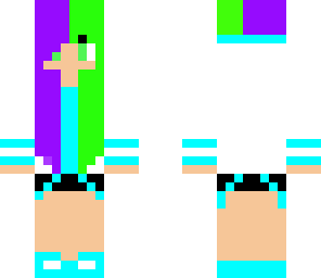 my first girl skin