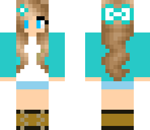 blue jacket girl